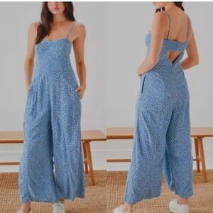 NWT - AE Floral Corseted Romper XL